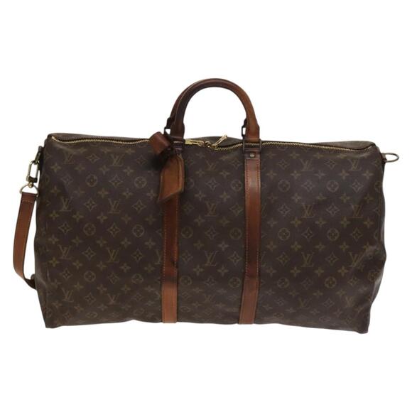 LOUIS VUITTON Monogram Keepall Bandouliere 55 Boston Bag M41414 - Picture 13 of 16